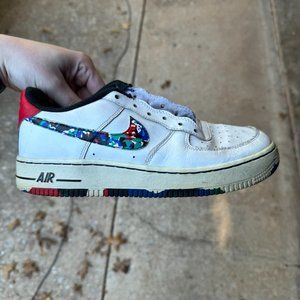 Air Force 1 Low GS 'Crayon White Multi'